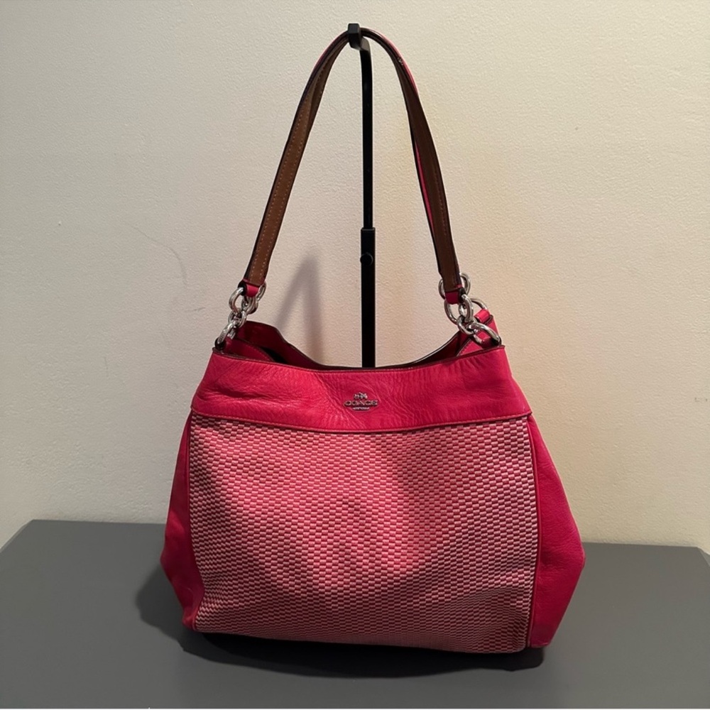 Coach Legacy Jacquard Lexy shoulder bag (style F57540)
